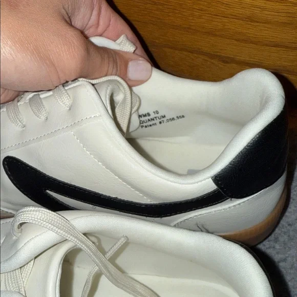 Dolce Vita Cream and Black Sneakers - Picture 7 of 8